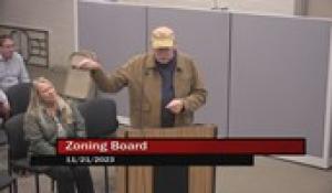 Zoning Board 11-21-23