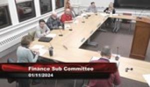 Finance Sub-Committee 1-11-24