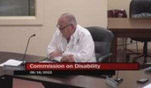 Disability Commission 6-16-22