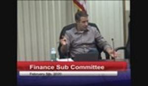 Finance Sub Committee 2-5-20