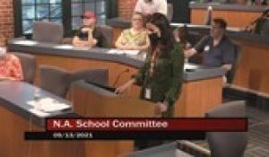 North Attleborough School Committee (9/13/2021)