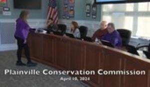 Plainville Conservation Commission 4-9-24