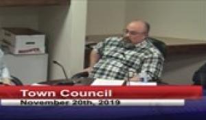 Town Government this Week 11-22-2019