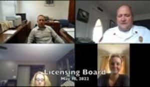 Licensing Board 5-18-22