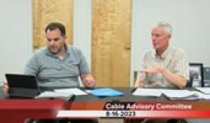 Cable Advisory Committee 8-16-2023
