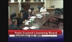 Licensing Board 9-3-19