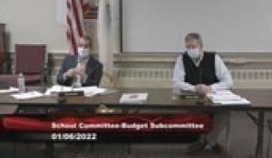 North Attleborough School Budget Sub-Committee (1/6/2021)