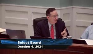 Plainville Select Board 10-6-21