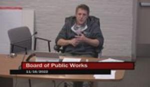 Board of Public Works 11-16-22
