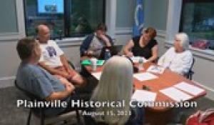 Plainville Historical Commission 8-15-23