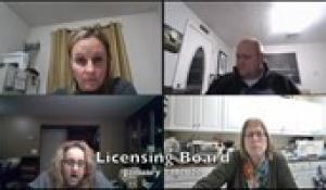 Licensing Board 1-24-22