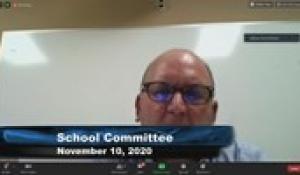 Plainville School Committee 11-10-20