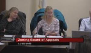 Zoning Board 11-15-22