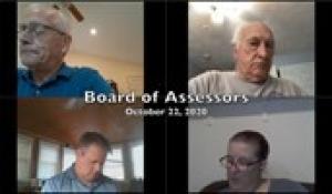 Board of Assessors 10-22-20