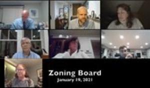 Zoning Board 1-19-21