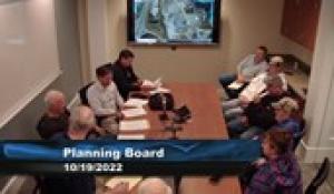 Plainville Planning Board 10-19-22
