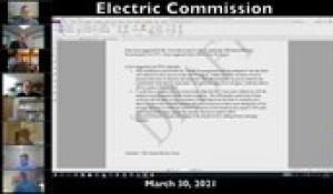 Electric Commission 3-30-21