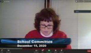 Plainville School Committee 12-15-20