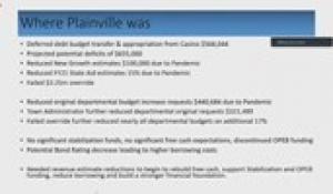 Plainville Finance Committee 11-18-20