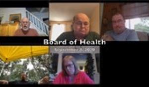 Board of Health 9-8-20