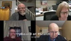 Board of Health 1-12-21