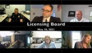 Licensing Board 5-10-21