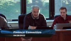 Plainville Finance Committee 4-28-22