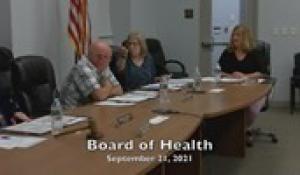 Board of Health 9-21-21