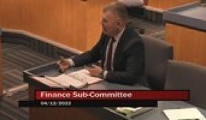 Finance Sub-Committee 4-12-22