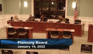 Plainville Planning Board 1-19-22