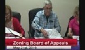 Zoning Board of Appeals 5-21-19