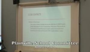 Plainville School Committee 8-24-21