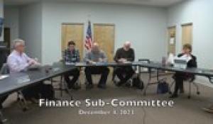 Finance Sub-Committee 12-4-23
