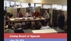 Zoning Board of Appeals 6-11-19