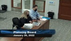 Plainville Planning Board 1-26-22