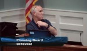 Plainville Planning Board 8-10-22