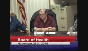 Board of Health 11-26-19
