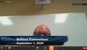 Plainville School Committee 9-1-20