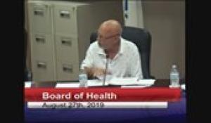 Board of Health 8-27-19