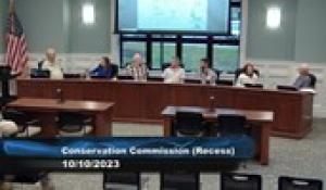 Plainville Conservation Commission 10-10-23