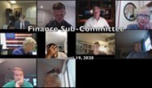 Finance Sub-Committee 8-19-20