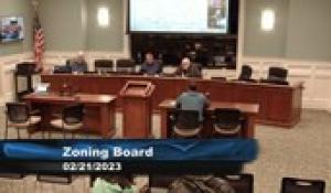 Plainville Zoning Board 2-21-23