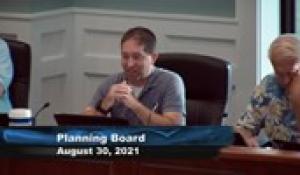 Plainville Planning Board 8-30-21