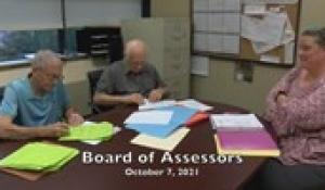 Board of Assessors 10-7-21