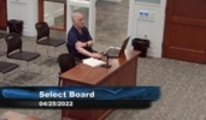 Plainville Select Board 4-25-22