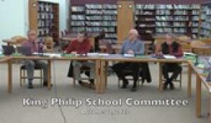 King Philip School Committee 10-3-22