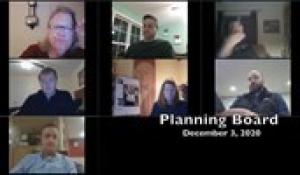 Planning Board 12-3-20