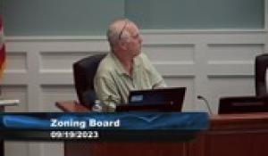 Plainville Zoning Board 9-19-23