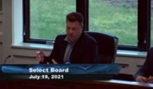 Plainville Select Board 7-19-21