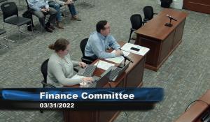 Plainville Finance Committee 3-31-22